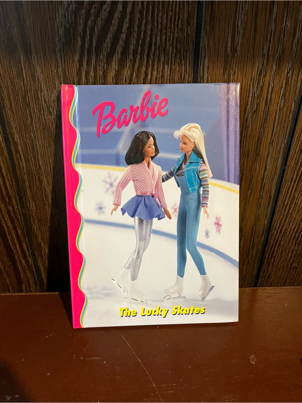Barbie The Lucky Skates (1998) Illustrated Hardcover Grolier Barbie & Friends